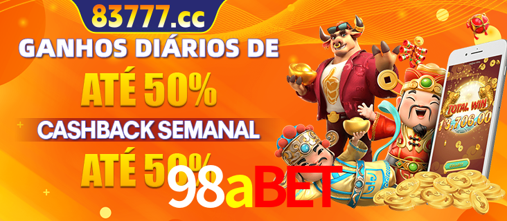 Anúncio de um membro ganhador do cassino 98abet que ganhou R$2.193.486,00 jogando o slot PG Fortune Tiger, com os mascotes do jogo comemorando o prêmio.
